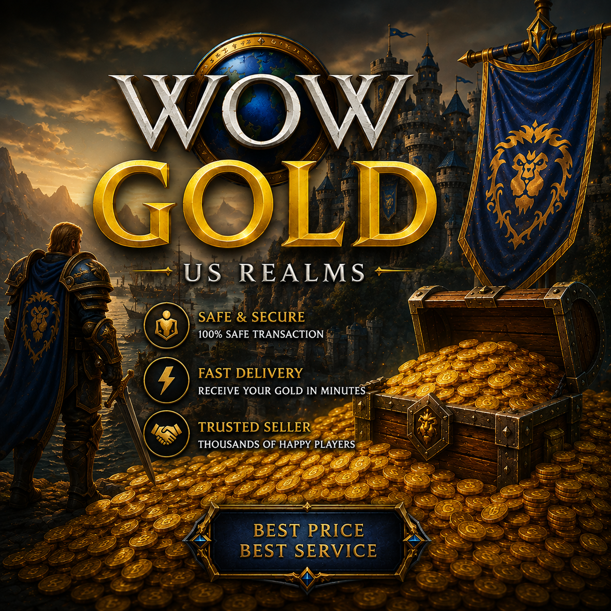 Gold WoW US-گلد امریکا