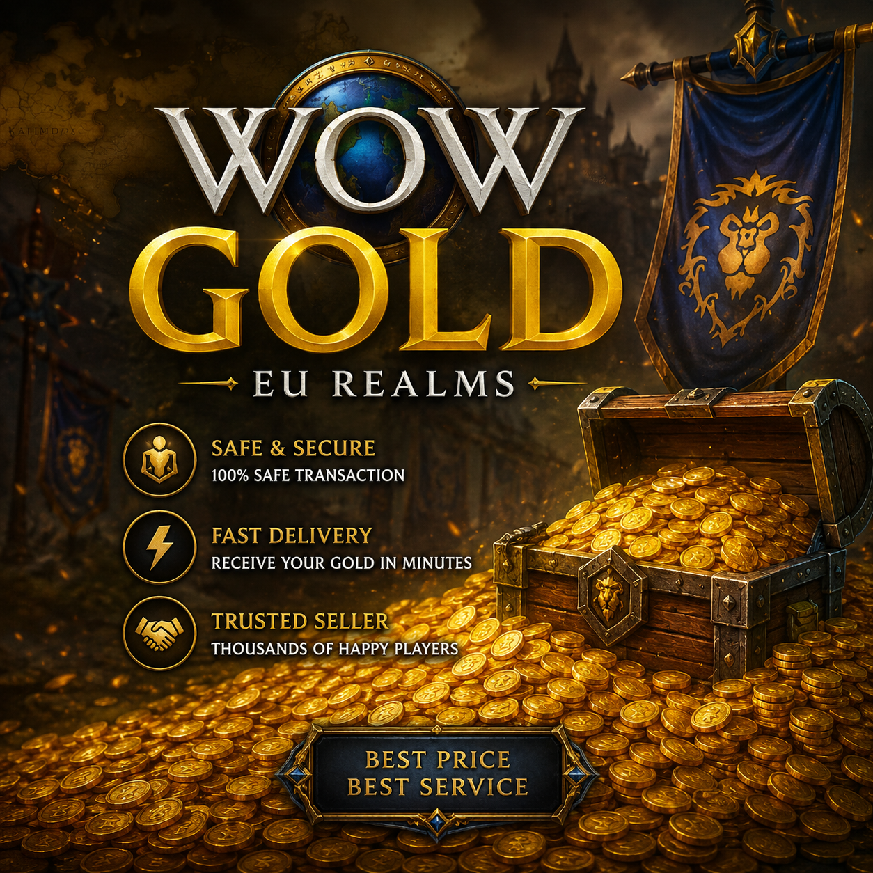 Gold WoW EU-گلد اروپا